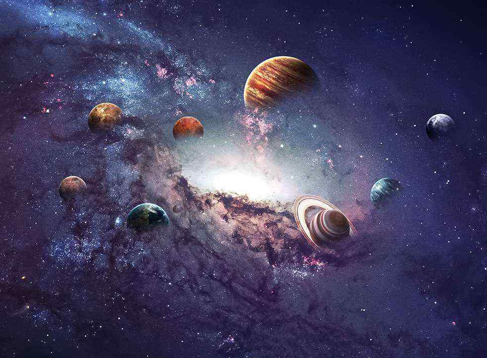 Uzay Canvas Tablo (50X70)